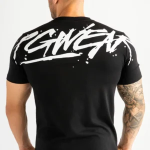 T-shirt Inscription Black
