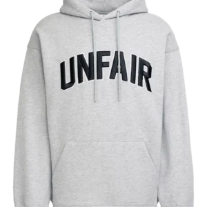 3D Embroidery Hoodie Grey