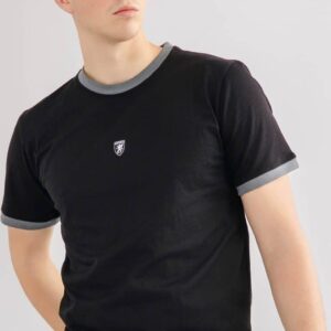 T-shirt Ringer Black